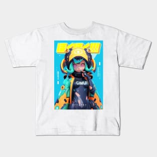 Hokuhoku  - Be Proud Selection | Anime Manga Cute Girl Pop Culture Art Print | PROUD OTAKU Kids T-Shirt